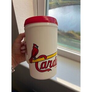 Vintage 1994 St. Louis Cardinals MLB Baseball Plastic Cup with Handle & Lid